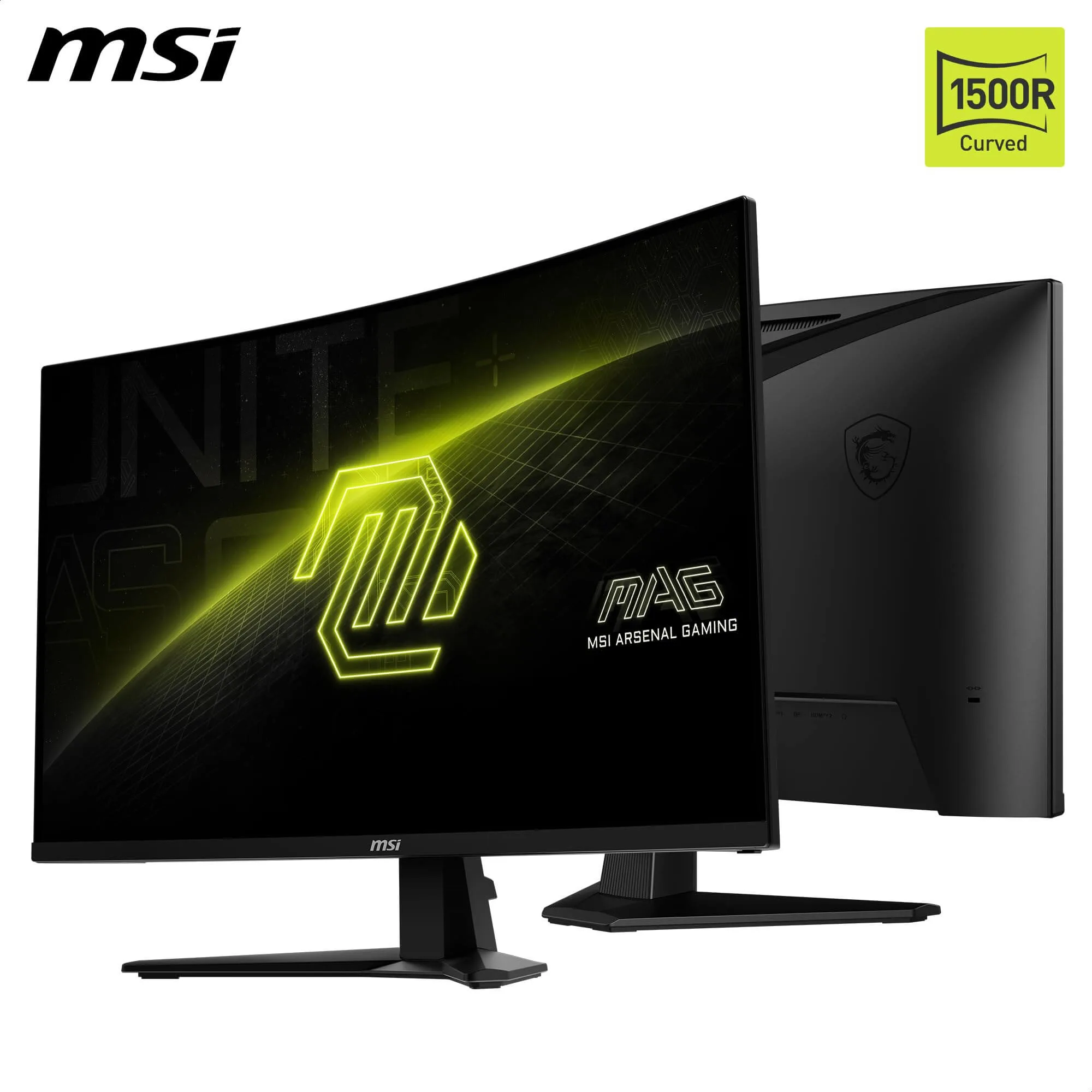 MSI MAG 276CXF | 27″ Curved FHD | 280Hz | 0.5ms | Rapid VA | Adaptive-Sync | NEUF thumbnail 2