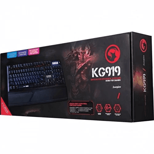 MARVO KG919 – Clavier Mécanique Gaming – RGB – Anti-Ghosting – NEUF