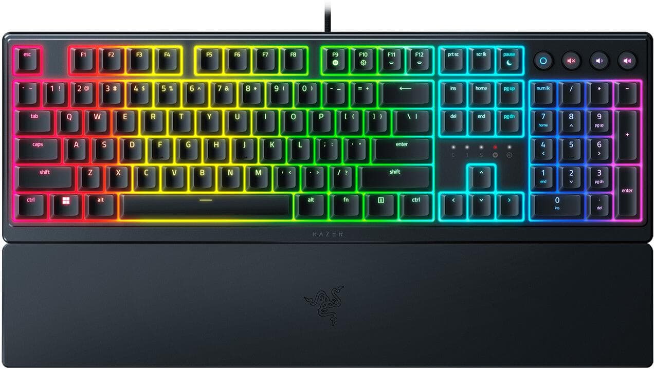 Razer Ornata V3 X - Low‑Profile, Silent Membrane Switches