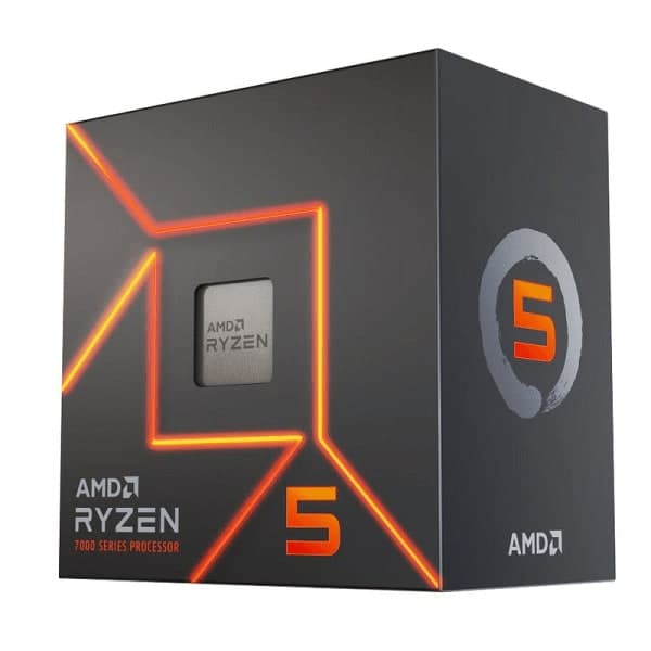 AMD Ryzen 5 7600 - 3.8 GHz / 5.1 GHz, 6 Cores, AM5 (BOX)