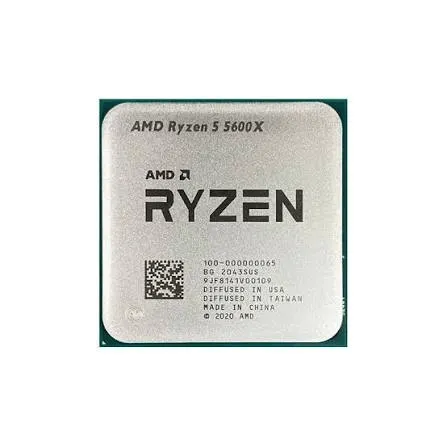 AMD Ryzen 5 5600X TRAY | 6 Cores / 12 Threads | AM4 | Zen 3 | 4.6 GHz | 35MB Cache | 65W TDP
