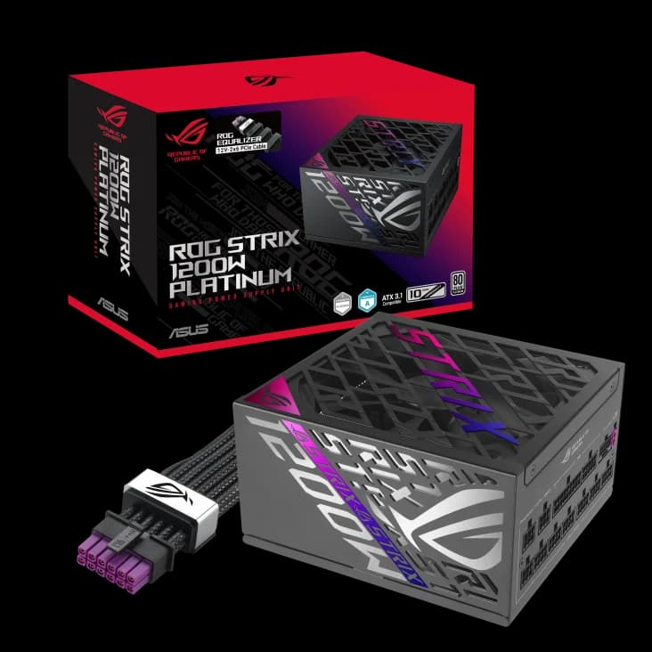 ASUS ROG STRIX 1200P Gaming Platinum 1200W ATX 3.1 - ASUS Components