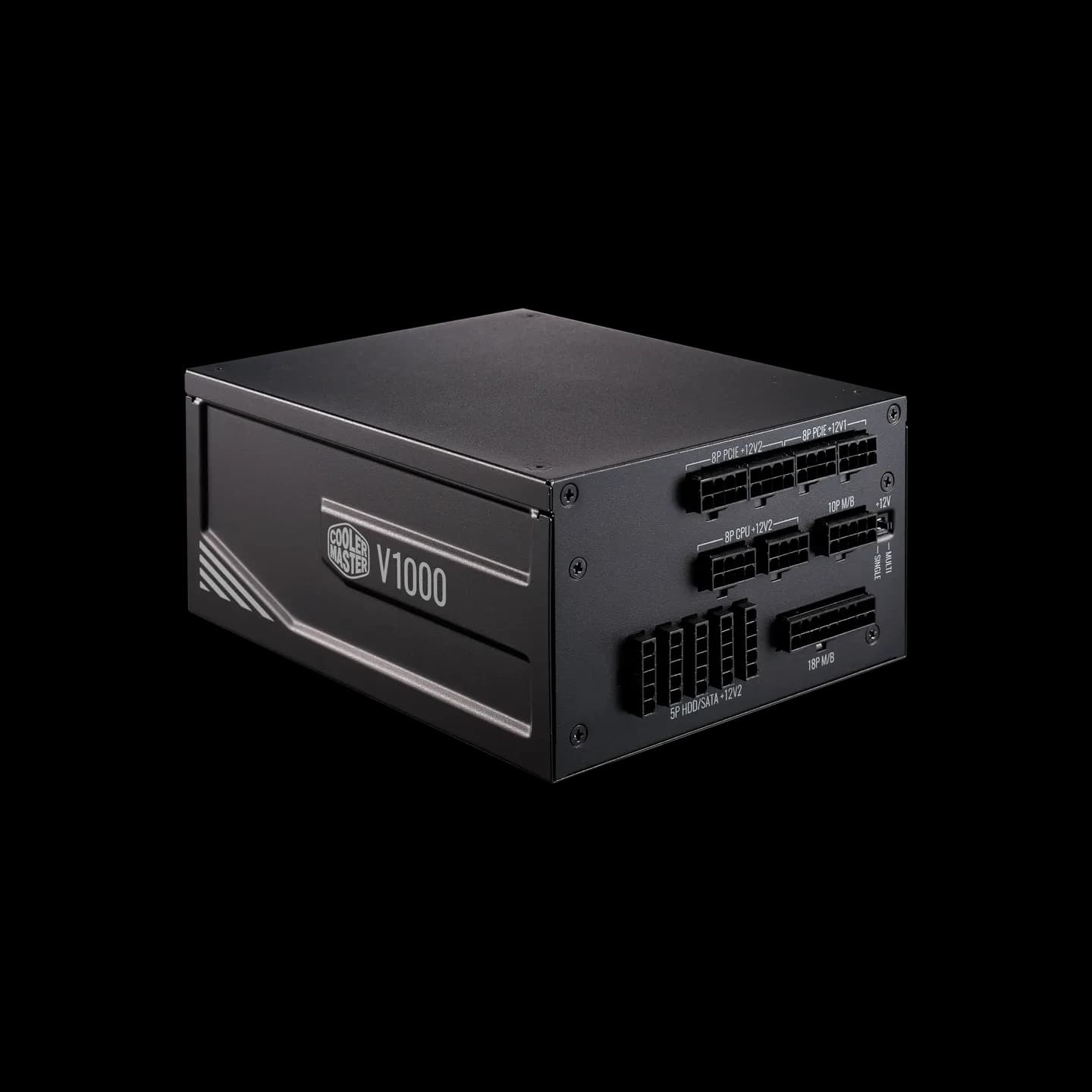 Cooler Master V1000 Platinum | 1000W | 80 PLUS Platinum | Full Modular - Cooler Master Components