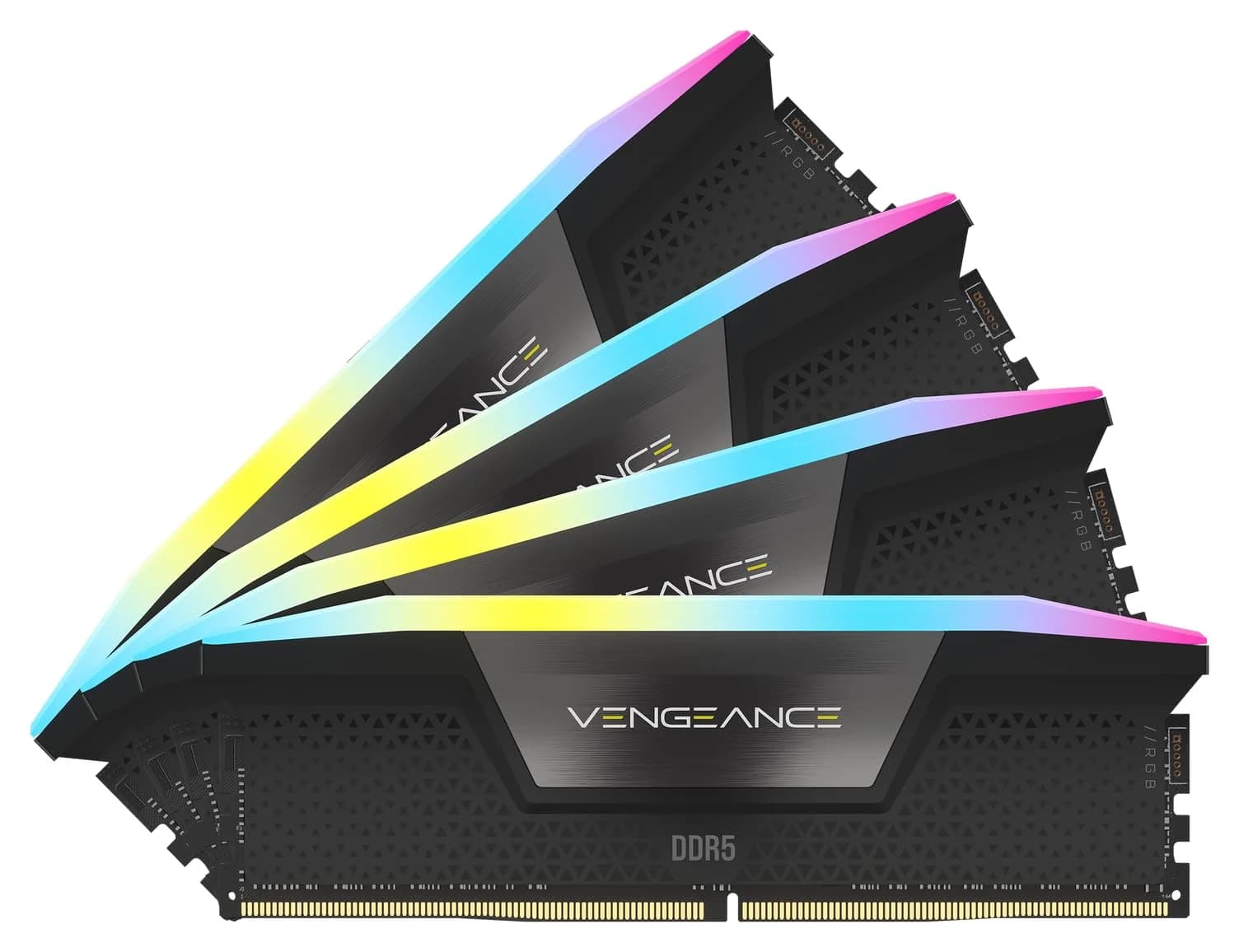 Corsair RGB 128GB DDR5 5200MHz (32GB x4) UDIMM - Corsair Components