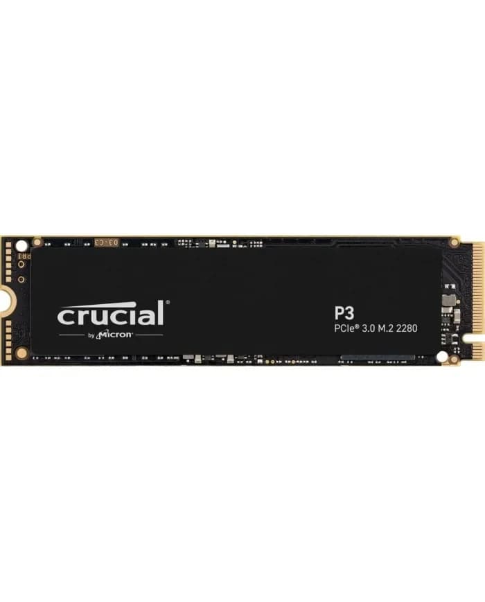 Crucial P3 4TB NVMe PCIe Gen3 M.2 2280 SSD - Crucial SSD Drives (M.2 & SATA)
