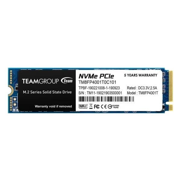 TEAMGROUP MP33Q 1TB PCIe 3.0 x4 NVMe M.2 2280 SSD - TEAMGROUP SSD Drives (M.2 & SATA)