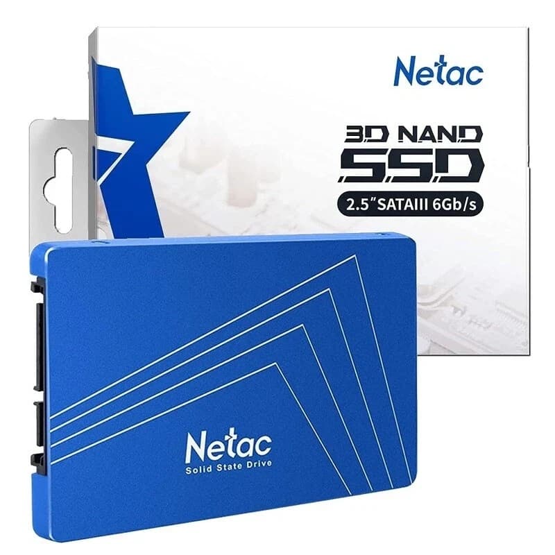 Netac N600S 512GB SSD 2.5" SATA III 6Gb/s 3D NAND (BOX) - Netac SSD Drives (M.2 & SATA)