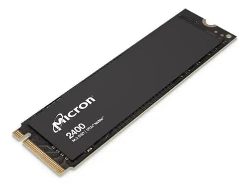 Micron 2400 512GB PCIe Gen4 x4 NVMe 1.4 M.2 SSD (TRAY) - Micron SSD Drives (M.2 & SATA)