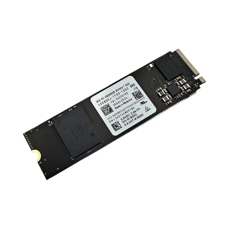 WD Black SN5000S 512GB PCIe Gen4 x4 NVMe 2.0 M.2 SSD (TRAY) - Western Digital SSD Drives (M.2 & SATA)