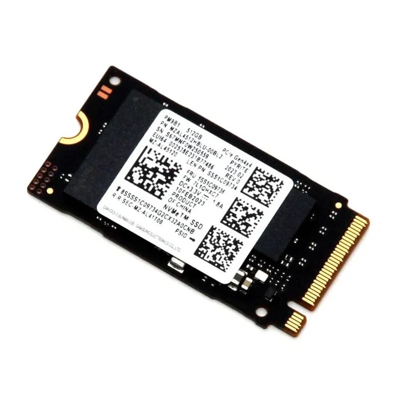 Samsung 512GB SSD NVMe PCIe Gen4 x4 M.2 2230 (TRAY) - Samsung SSD Drives (M.2 & SATA)