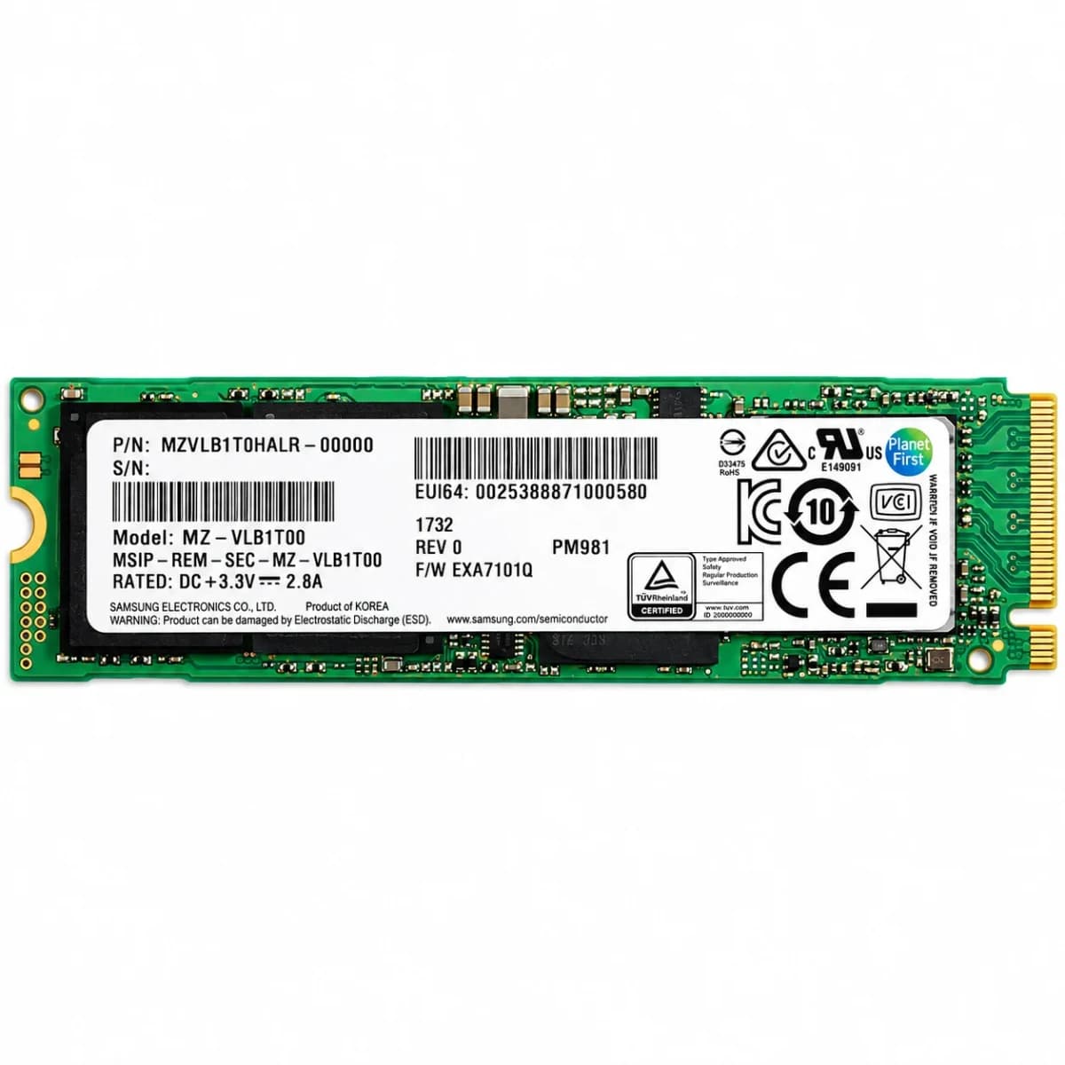 Samsung PM9A1 512GB PCIe Gen4 x4 NVMe M.2 2280 SSD (TRAY) - Samsung SSD Drives (M.2 & SATA)