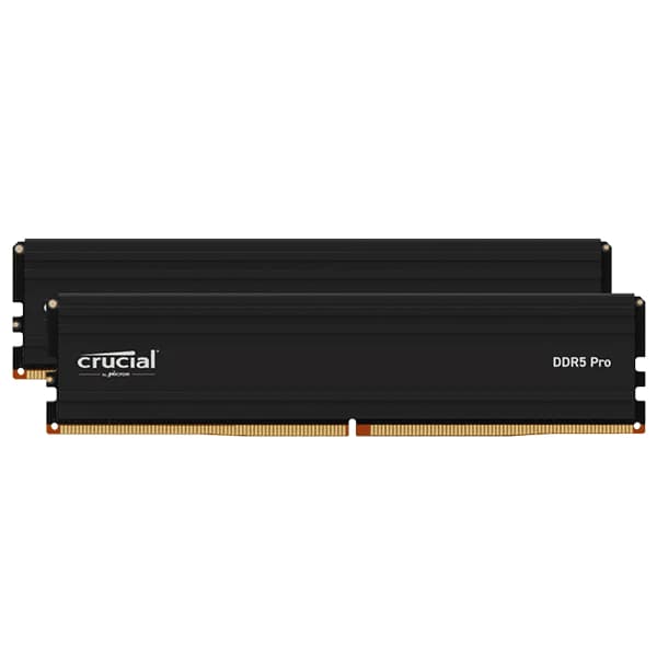 Crucial Pro 96GB (24GB × 4) DDR5-5600 CL46 UDIMM Kit - Crucial DDR5 RAM