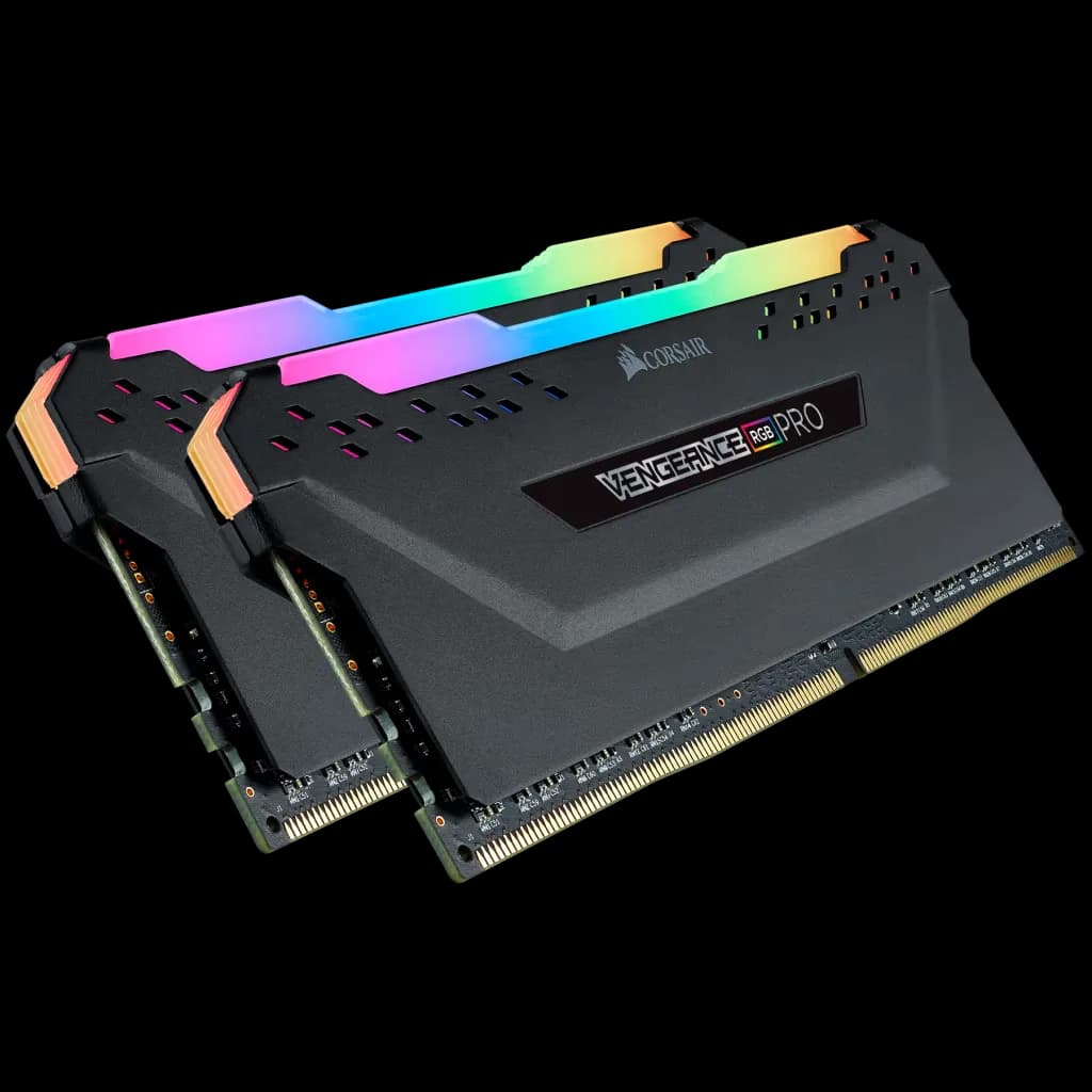 Corsair Vengeance RGB 16GB (2x8GB) DDR4 2666MHz CL16 UDIMM - Corsair DDR4 RAM