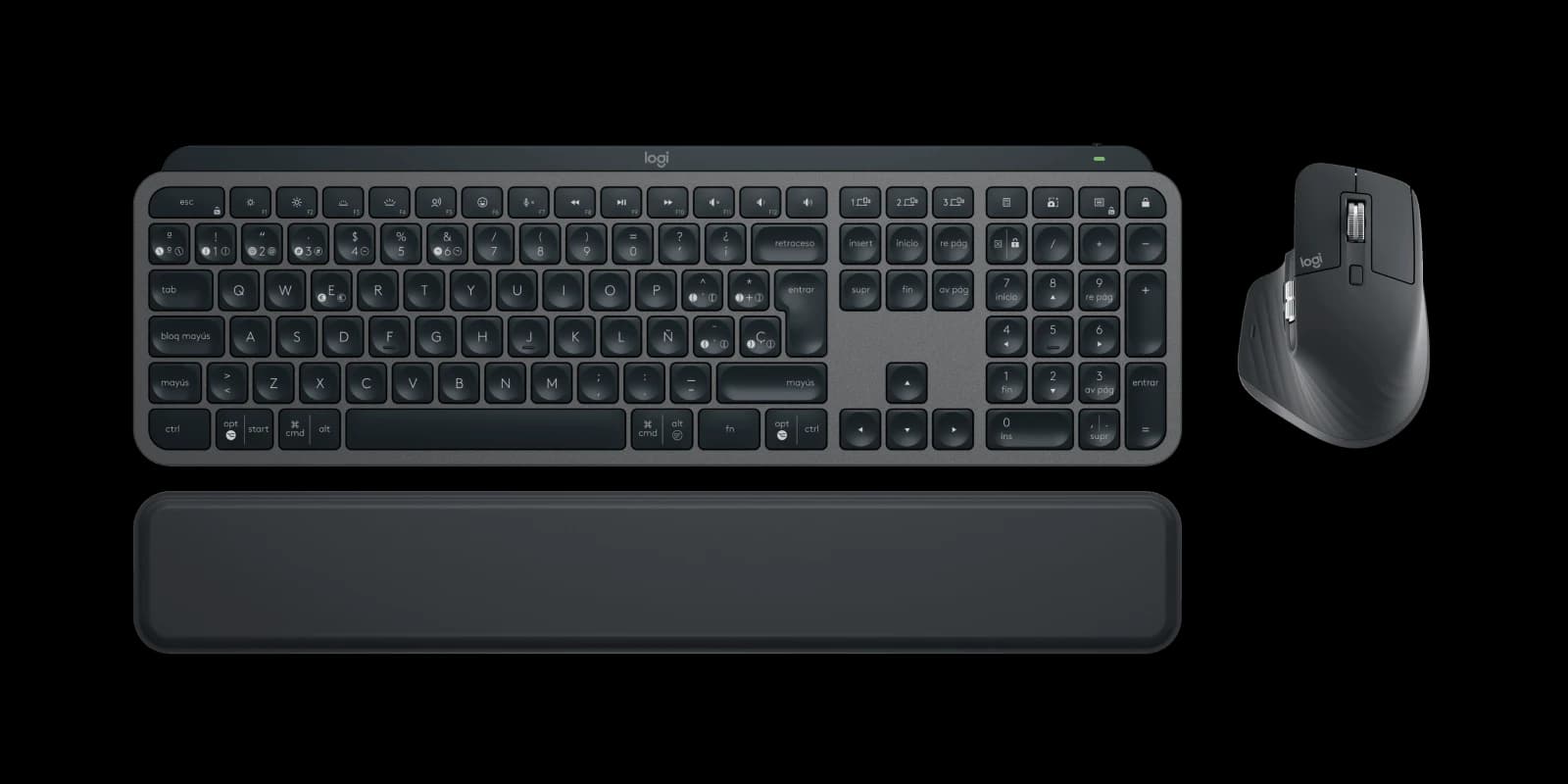 Logitech MX Keys S Combo AZERTY – Clavier & Souris Premium – NEUF